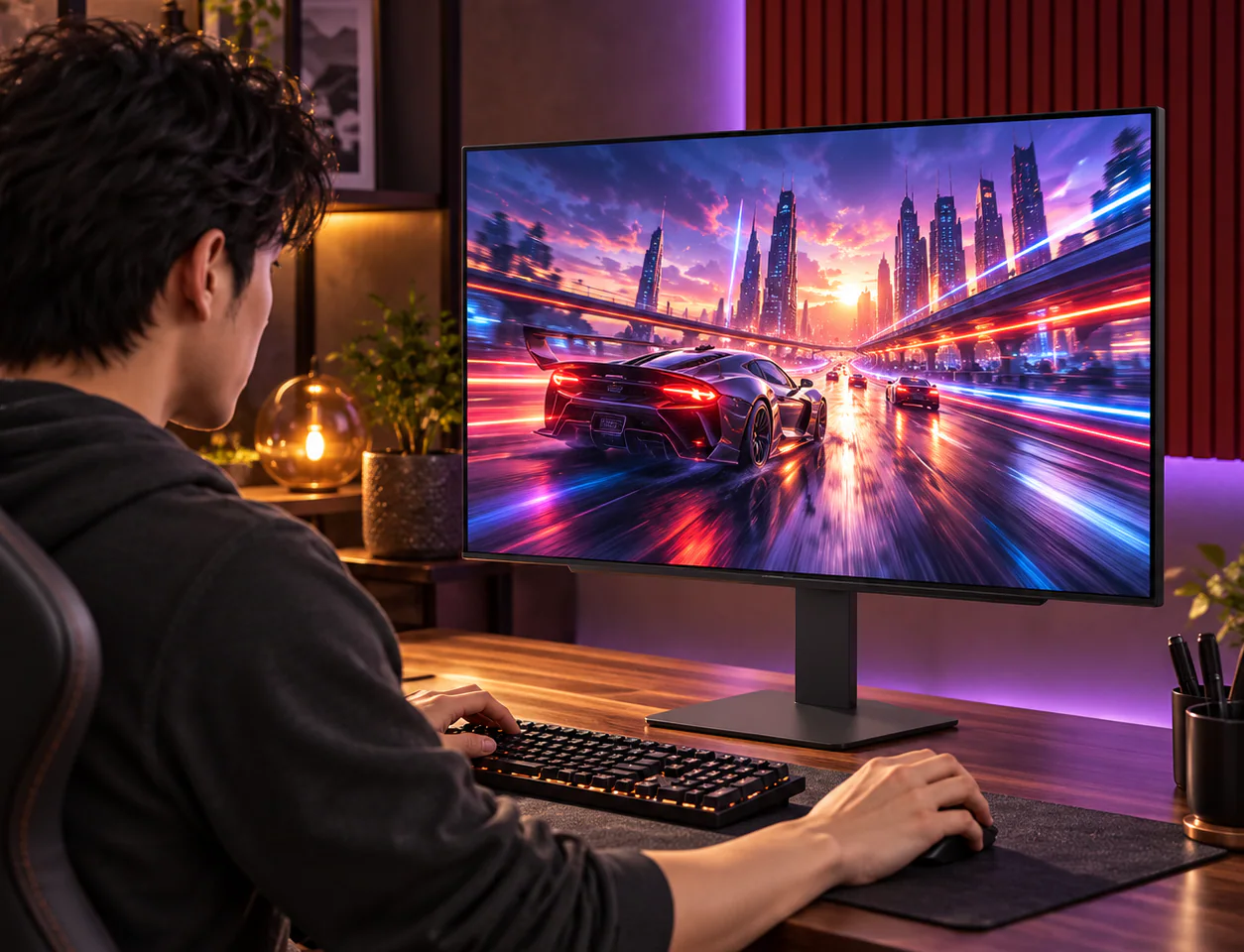 UltraGear™ GX7 27 นิ้ว 240Hz OLED QHD Gaming Monitor 27GX704A DisplayHDR™ True Black 400 27GX704A