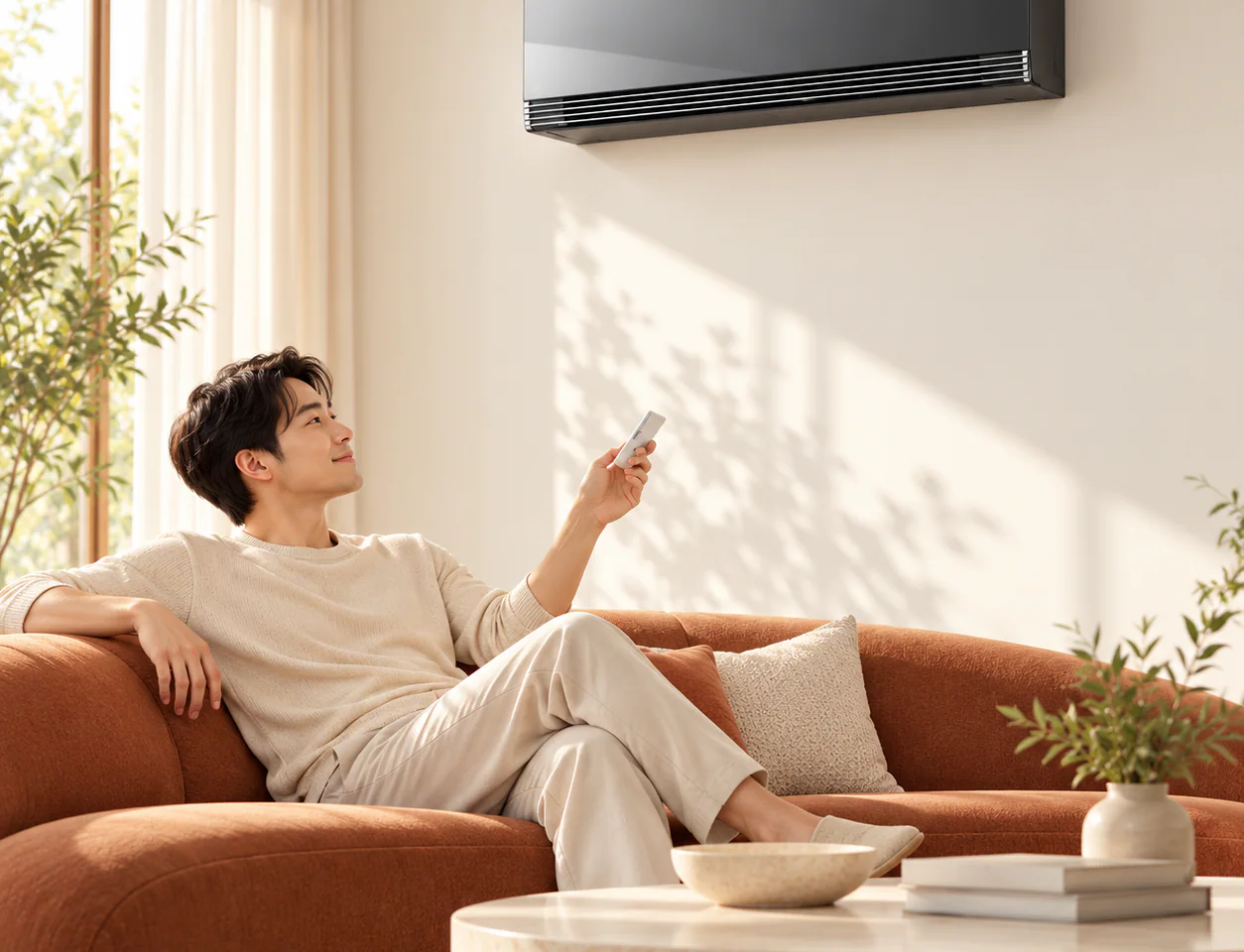 แอร์ติดผนัง Inverter ARTCOOL กระจกสีดำ พร้อม AI Air และ Wi-Fi ART