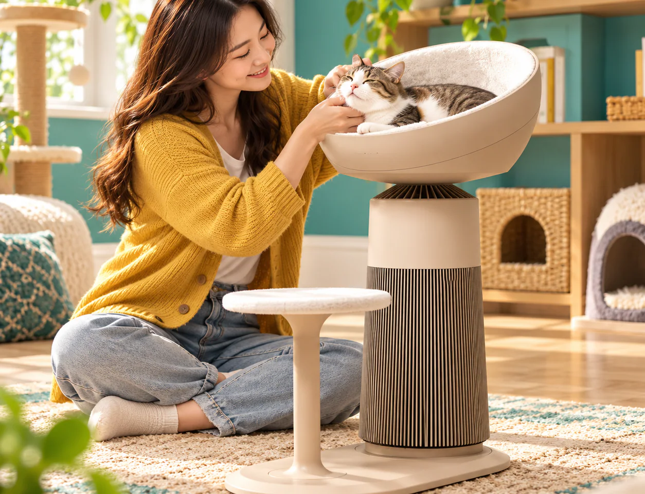 เครื่องฟอกอากาศ PuriCare AeroCat Tower รุ่น AS25GCBY0 as25gcby0