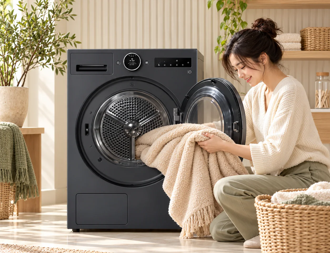 เครื่องอบผ้า 10 กก. RX10VHP3KR Dual Inverter Heat Pump™ พร้อม AI Dry™ RX10VHP3KR