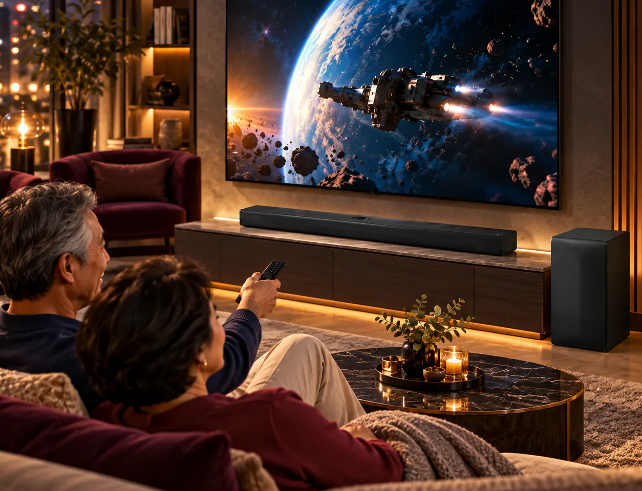 ลำโพง SoundBar รุ่น S70TY |3.1.1 ch 400W | Dolby Atmos s70ty