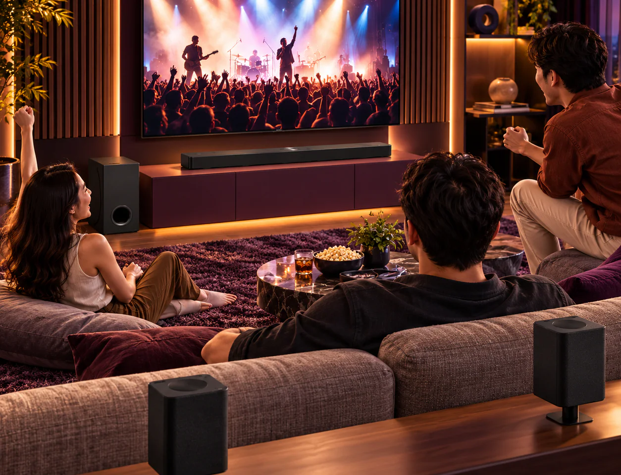 ซาวด์บาร์ สำหรับ TV with Dolby Atmos 9.1.5 channel รุ่น S95TR (9.1.5 CH, 820 วัตต์) S95TR