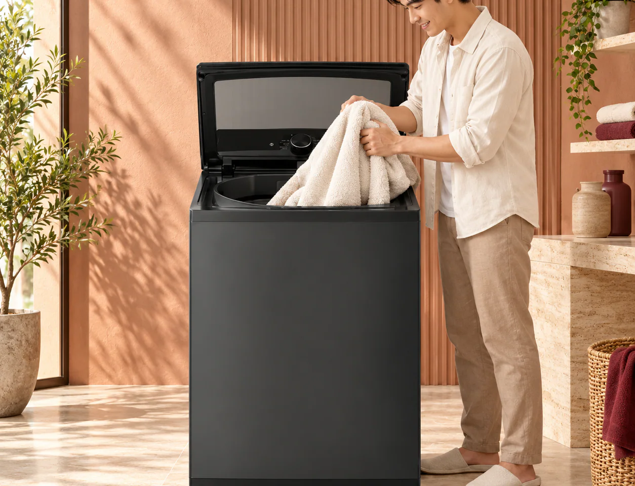 เครื่องซักผ้าฝาบน 26 กก. TX2726ST5J AI DD™ และ TurboWash3D™ TX2726ST5J